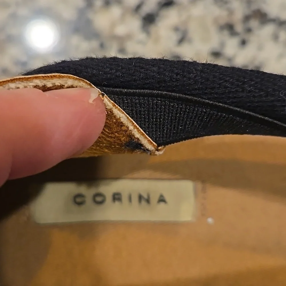 CORINA SLIP-ON STRAPPY TIE- BACK ESPADRILLES. SIZE EU 37.